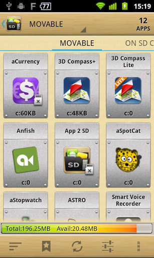 AppMgr Pro III (App 2 SD) v3.10